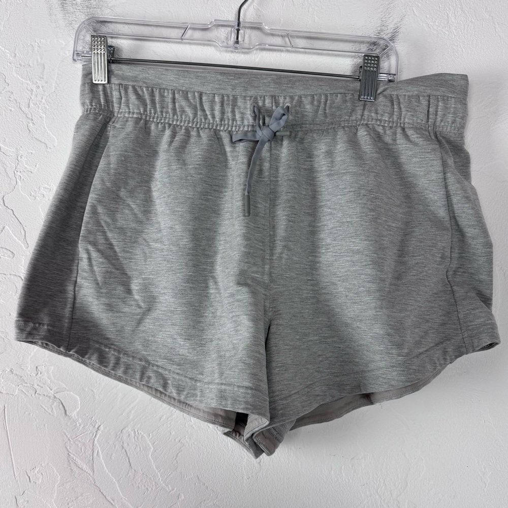 Lululemon Shorts Sweat Inner Glow Modal Heathered Core Grey Light Marled Workout